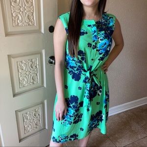 Beautiful blue and green dress